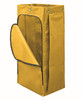 1966881 - Rubbermaid Vinyl Bag for High-Capacity Janitorial Cleaning Carts - 128 Ltr – Yellow - Zippered front enables easy access to contents and reduces risk of injury
