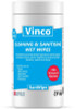 Vinco-SanWipe Hands & Surfaces Sanitising Wipe - 100 Wipes - CP190