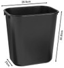 FG295500BLA - Small footprint and low height make container ideal for under desk or deskside placement