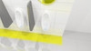 WEE-SCRN ICE - Vectair Wee-Screen® - Ice Cool - Washroom - Flexible Material Moulds to Shape of Any Urinal to Form A Secure Fit