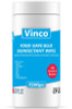 Vinco-FSWipe Disinfectant Catering Wipe - 200 Wipes - CP126