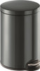 Durable 341258 - Round Pedal Bin - 20 Ltr - Charcoal Grey