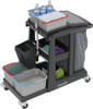 Numatic ECO-Matic EM3 Cleaning Trolley - EM-3 - With Optional Accessories