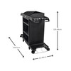 2202581 - Rubbermaid Full Size Housekeeping Cart - Dimensions