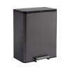Rubbermaid 2145985 - Elite Dual Stream Pedal Bin - 60 Ltr - Charcoal Rubbermaid 2145985 - Elite Dual Stream Pedal Bin - 60 Ltr - Charcoal
