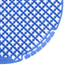 Airsenz Ultra Urinal Screen - Cotton Bloom - Close-up of Removable Lifespan Tabs at Bottom of Mat