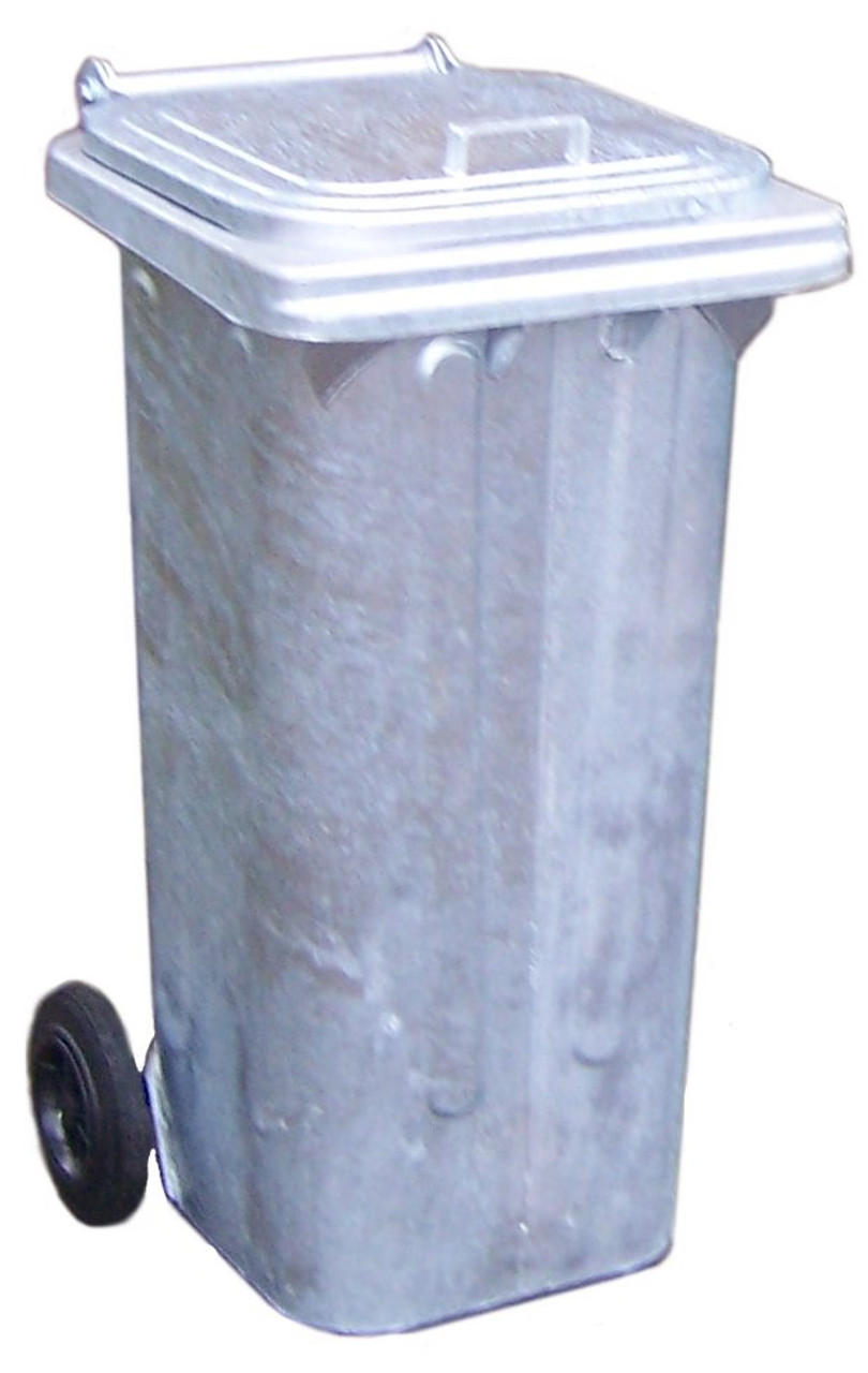 120 Litre Metal Wheelie Bin - WB120MET