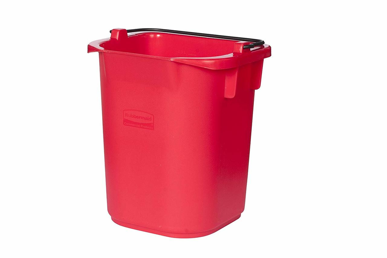 Rubbermaid Bucket 5 L - Red - 1857375