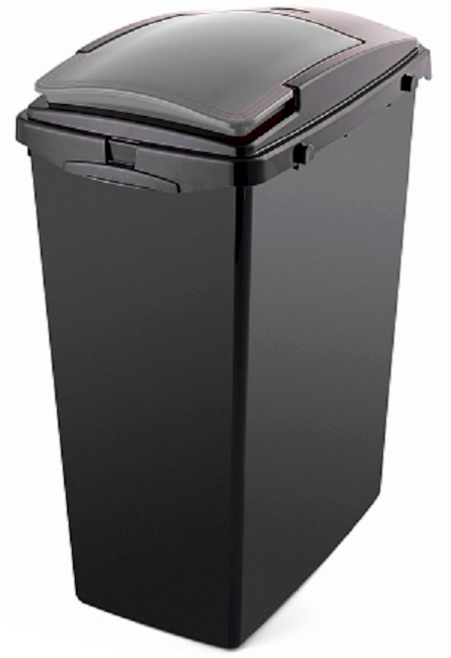 517871 - Addis Recycling Bin Lid - 40 Ltr - Metallic Grey - Compatible for use with the Addis 40L Recycling Bin Base (517617)