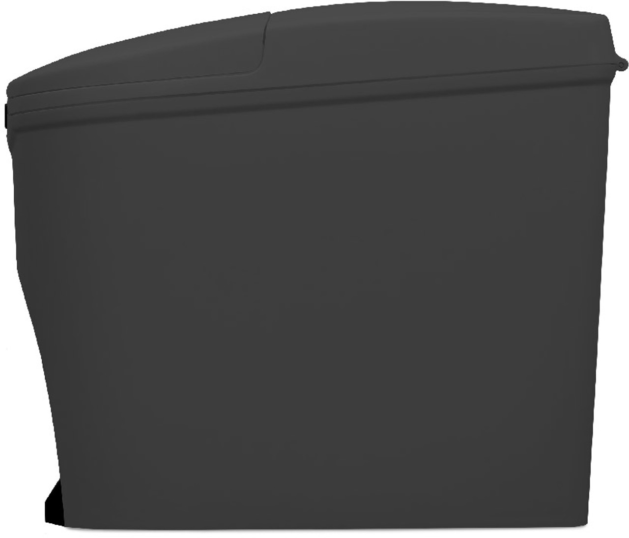 WR-ZYS-20FT-GREY - Automatic Sanitary Bin - 20 Ltr - Grey - Side Profile