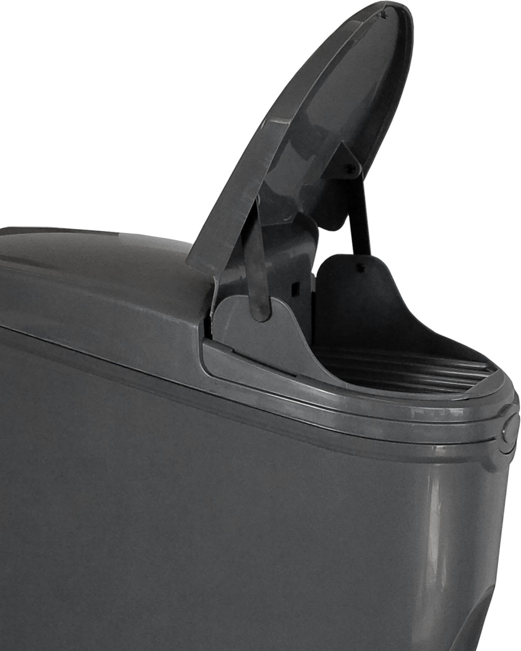 WR-ZYS-20FT-GREY - Automatic Sanitary Bin - 20 Ltr - Grey - Chute Detail