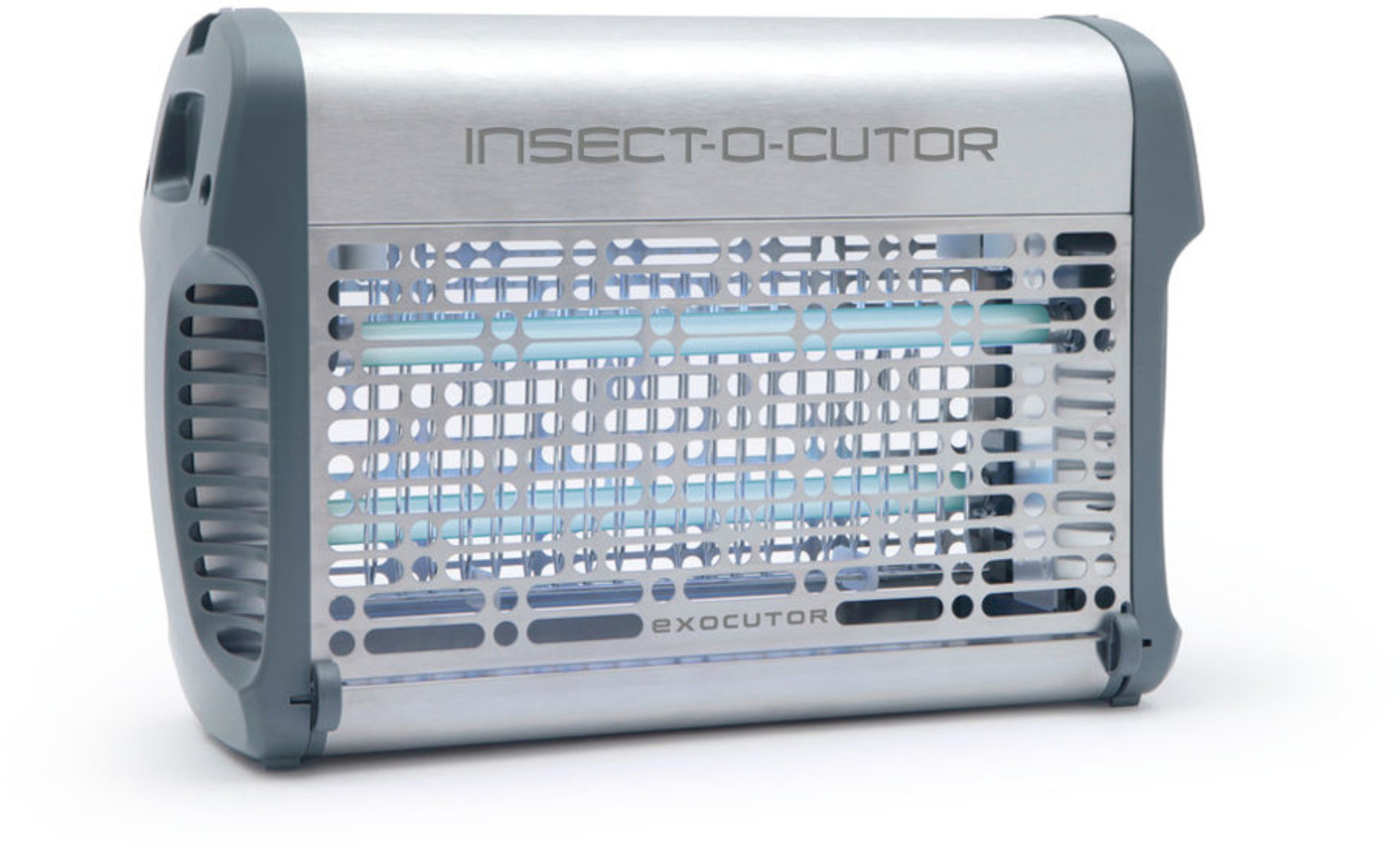 Insect-O-Cutor Exocutor Electric Grid Fly Killer - 16-Watt - Stainless Steel - EX16S