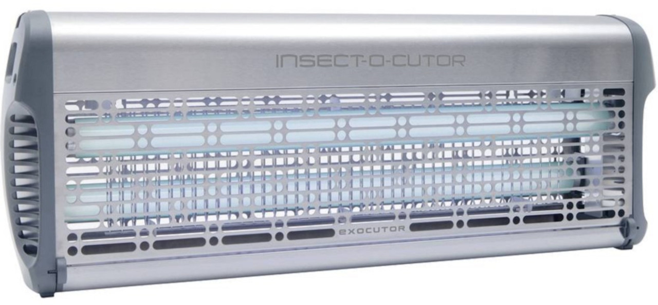 Insect-O-Cutor Exocutor Electric Grid Fly Killer - 80-Watt - Stainless Steel - EX80S