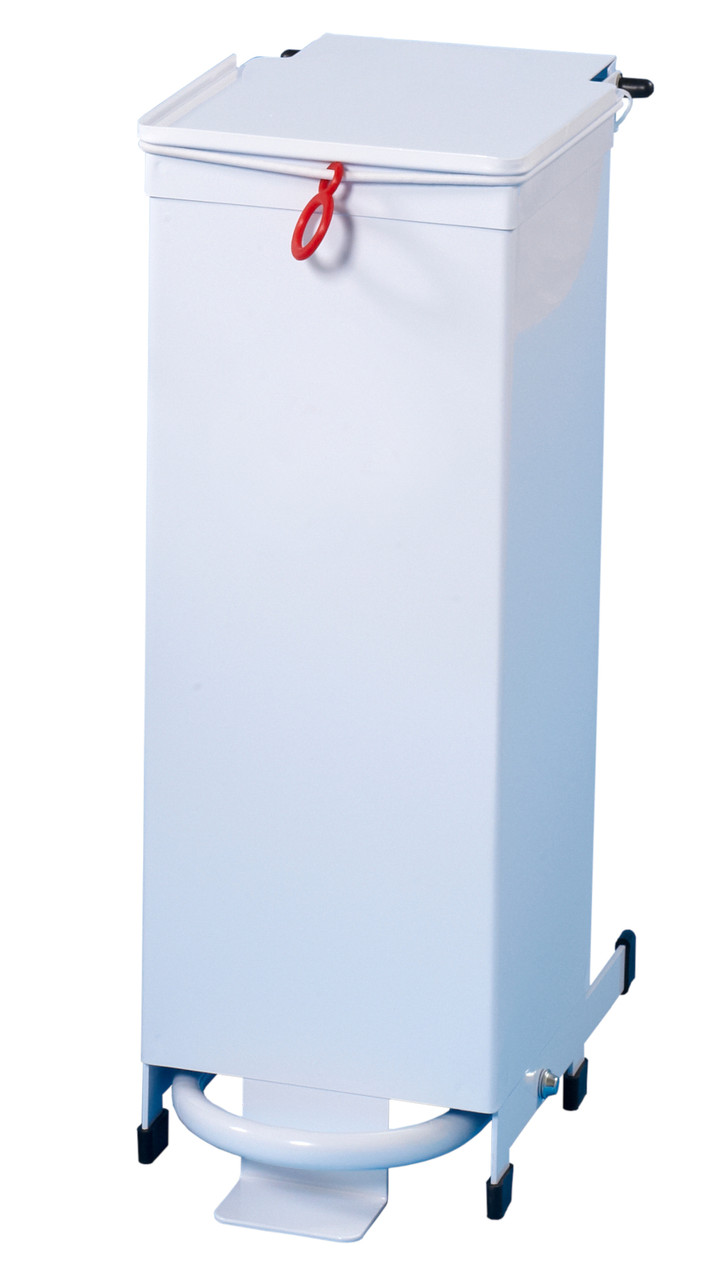 SHSB20 - Linton Enclosed Body Sackholder - NHS approved, pedal-operated bin that facilitates hands-free and hygienic waste disposal
