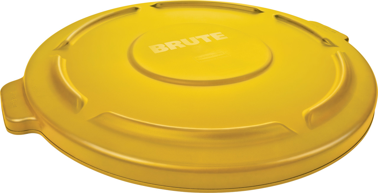 Rubbermaid Brute Lid - 121.1 Ltr - Yellow - FG263100YEL