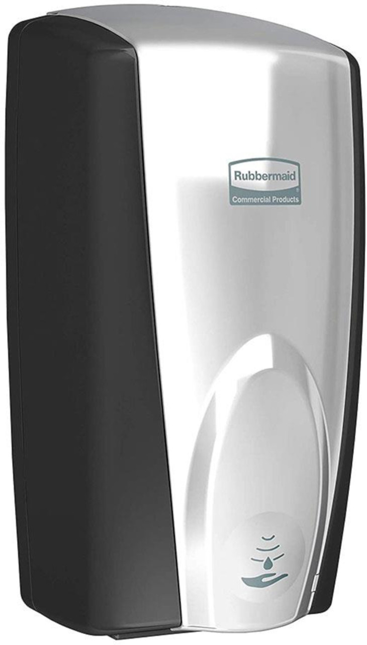Rubbermaid AutoFoam Dispenser - Black/Chrome