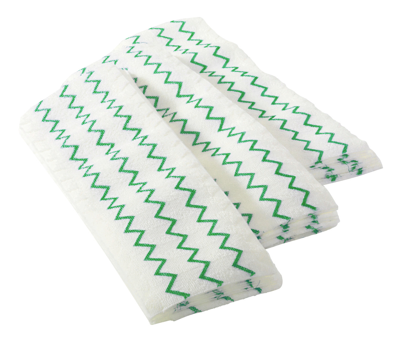 2135889 - Rubbermaid HYGEN™ Disposable Microfibre Mop Pad - Green - Can withstand use with common disinfectants