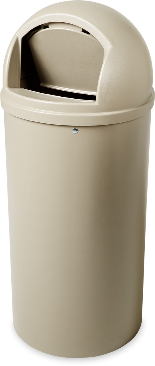 FG817088BEIG - Rubbermaid Marshal Classic Container - 94.6 Ltr - Beige - Flap Open