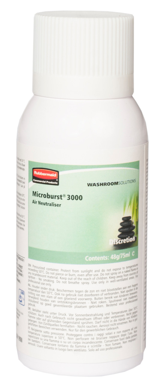 Rubbermaid Microburst 3000 Refill - 75ml - Discretion - R0260037