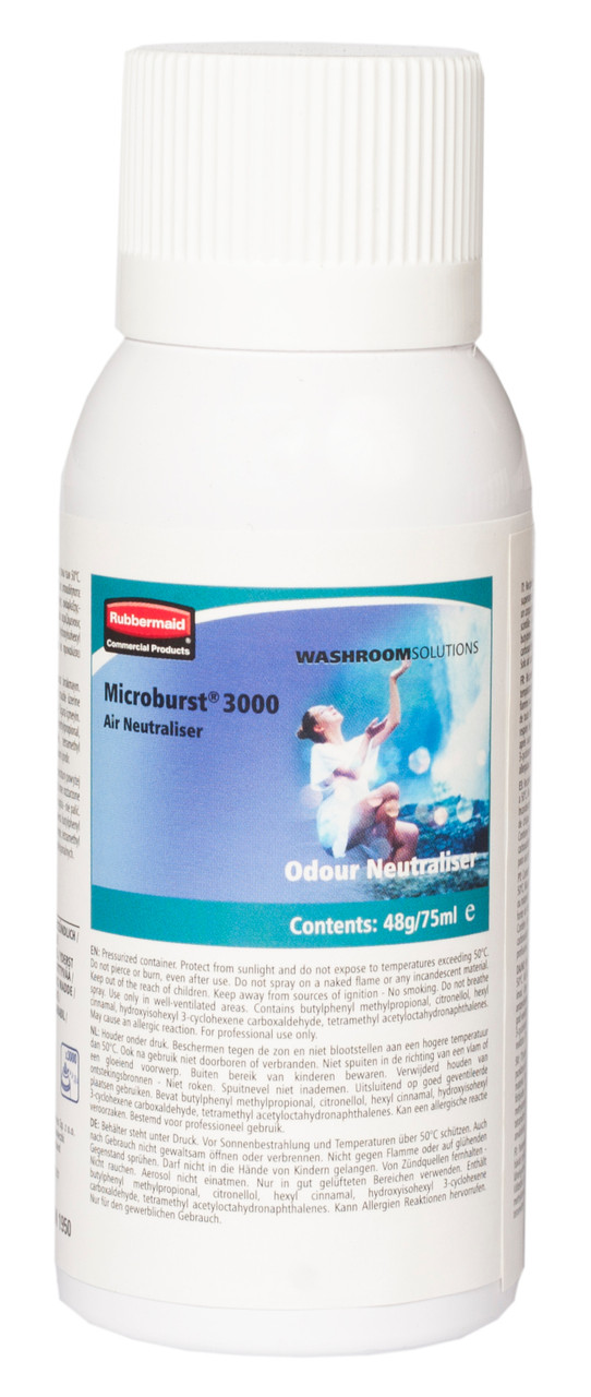 Rubbermaid Microburst 3000 Refill - 75ml - Odour Neutraliser - R0260018