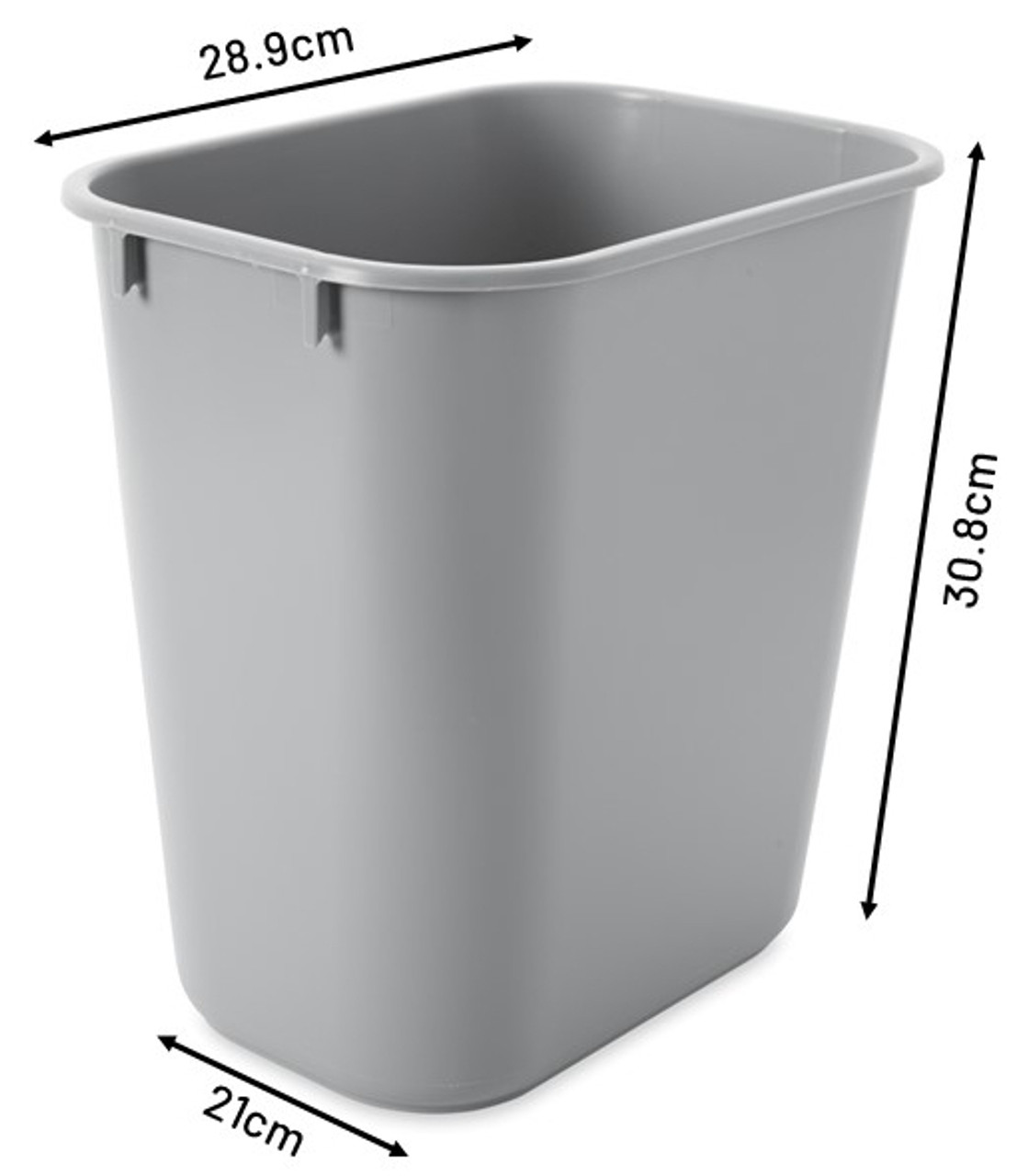 FG295500GRAY - Small footprint and low height make container ideal for under desk or deskside placement