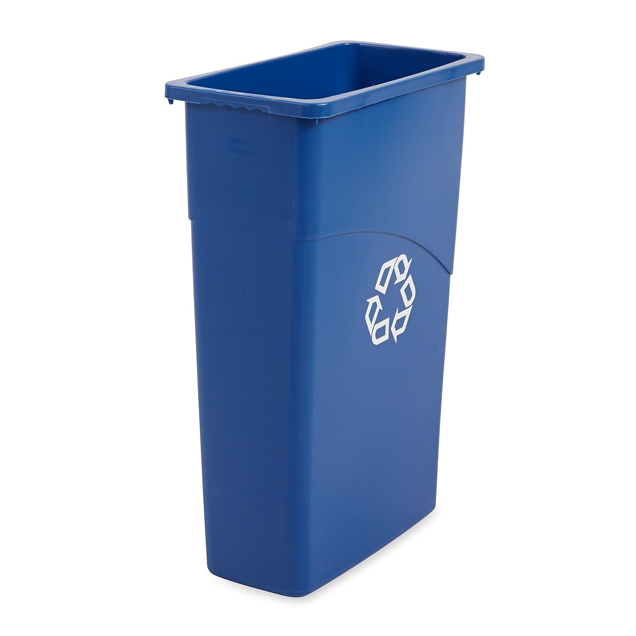 FG354075BLUE - Rubbermaid Slim Jim Recycling Container (Old Style) - 87 Ltr - Blue