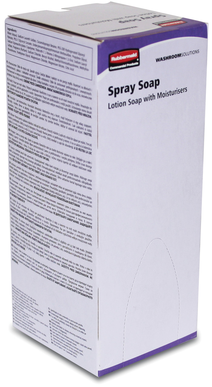 RVU5079 - Rubbermaid Spray Lotion Soap with Moisturisers Refill - 800ml - Right