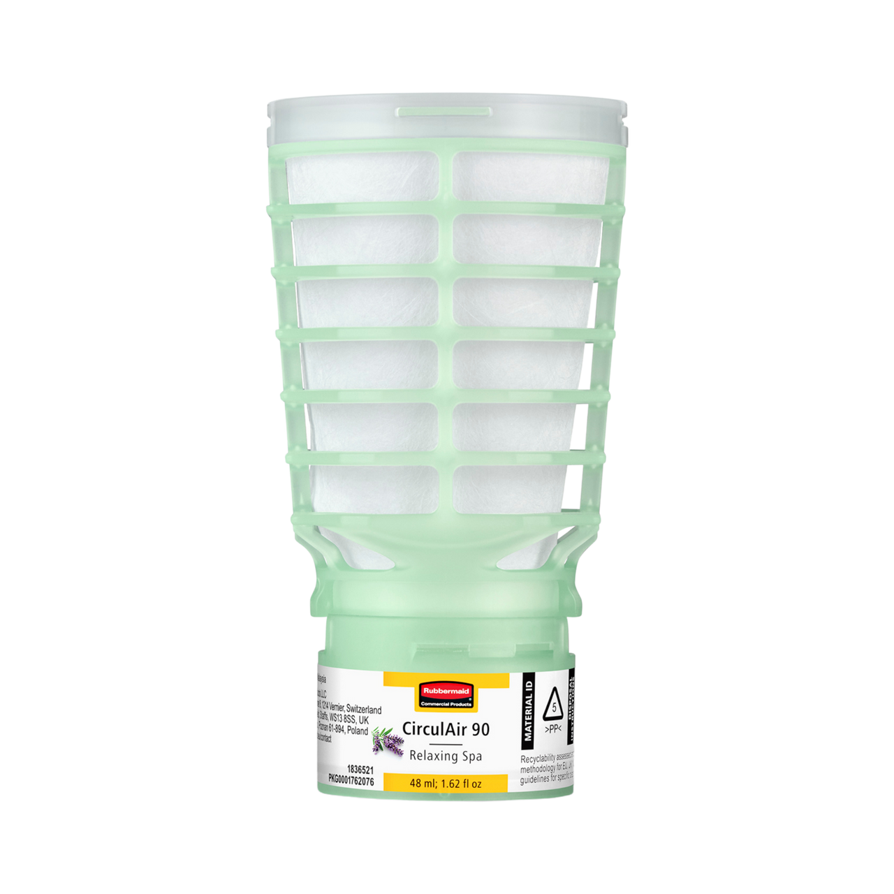 Rubbermaid CirculAir 90 Passive Air Care Refill – Relaxing Spa - 1836521