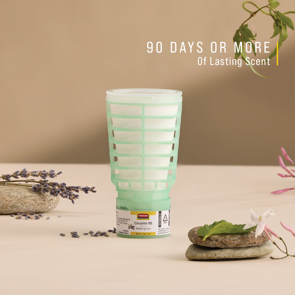 Rubbermaid CirculAir 90 Passive Air Care Refill Offers 90 Days or More of Odour Control