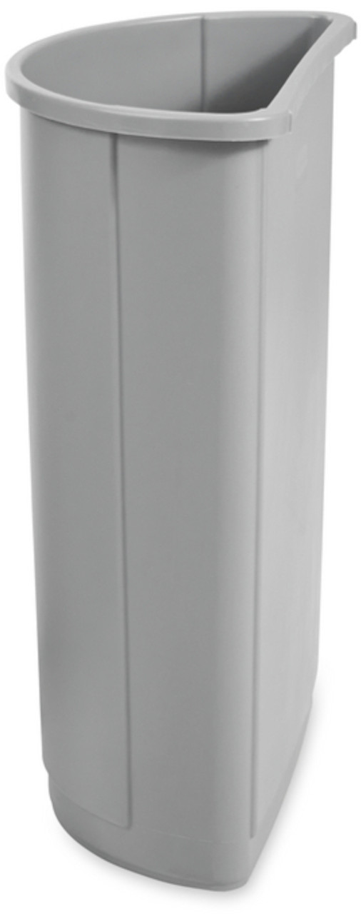 Rubbermaid Half-Round Container - 79.5 Ltr - Grey - FG352000GRAY