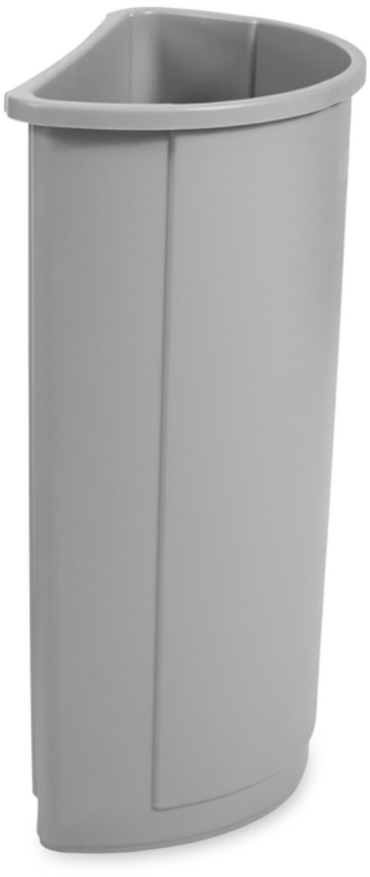 79.5 Ltr - Grey - Rubbermaid Half-Round Container - FG352000GRAY