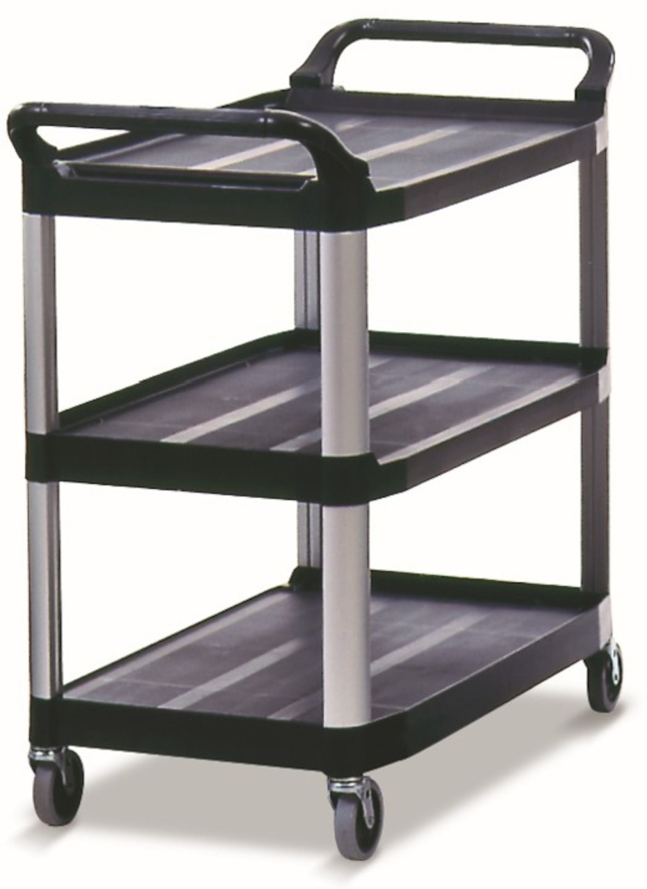 1814566 - Rubbermaid X-Tra Cart Open - Black