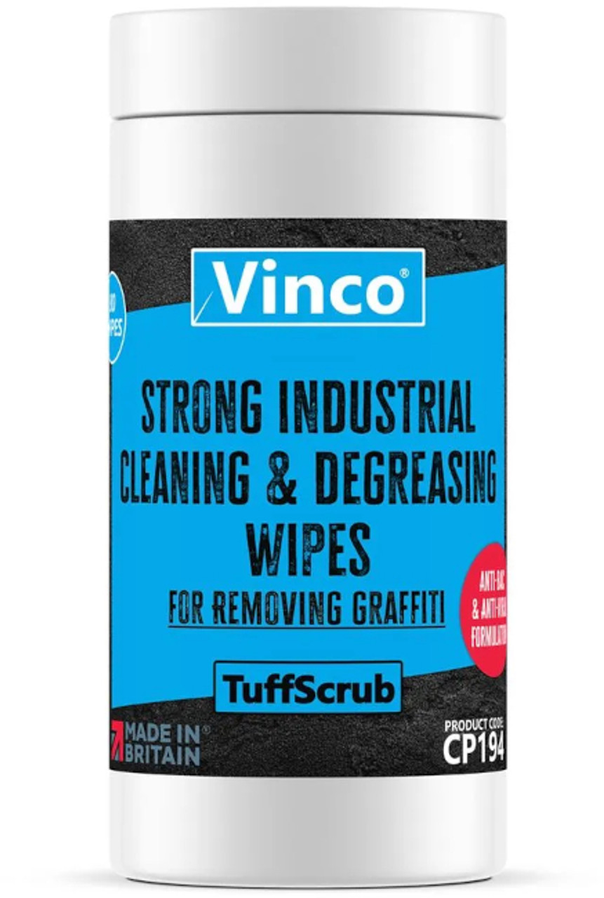 Vinco-TuffScrub Graffiti Removal Wipe - 80 Wipes - CP194