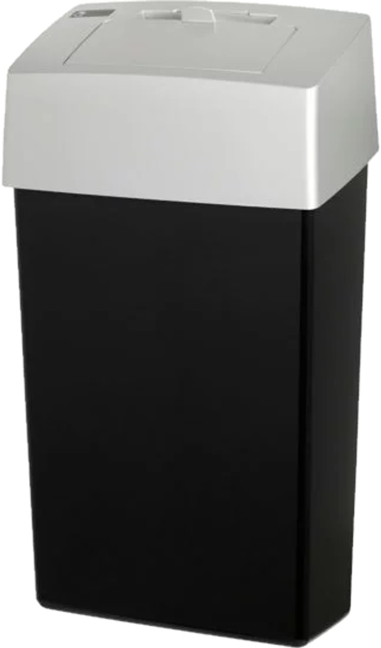 Ladybin Automatic Sanitary Bin - 23 Ltr - Black/Grey - WR-LB-AUTOMATIC-C