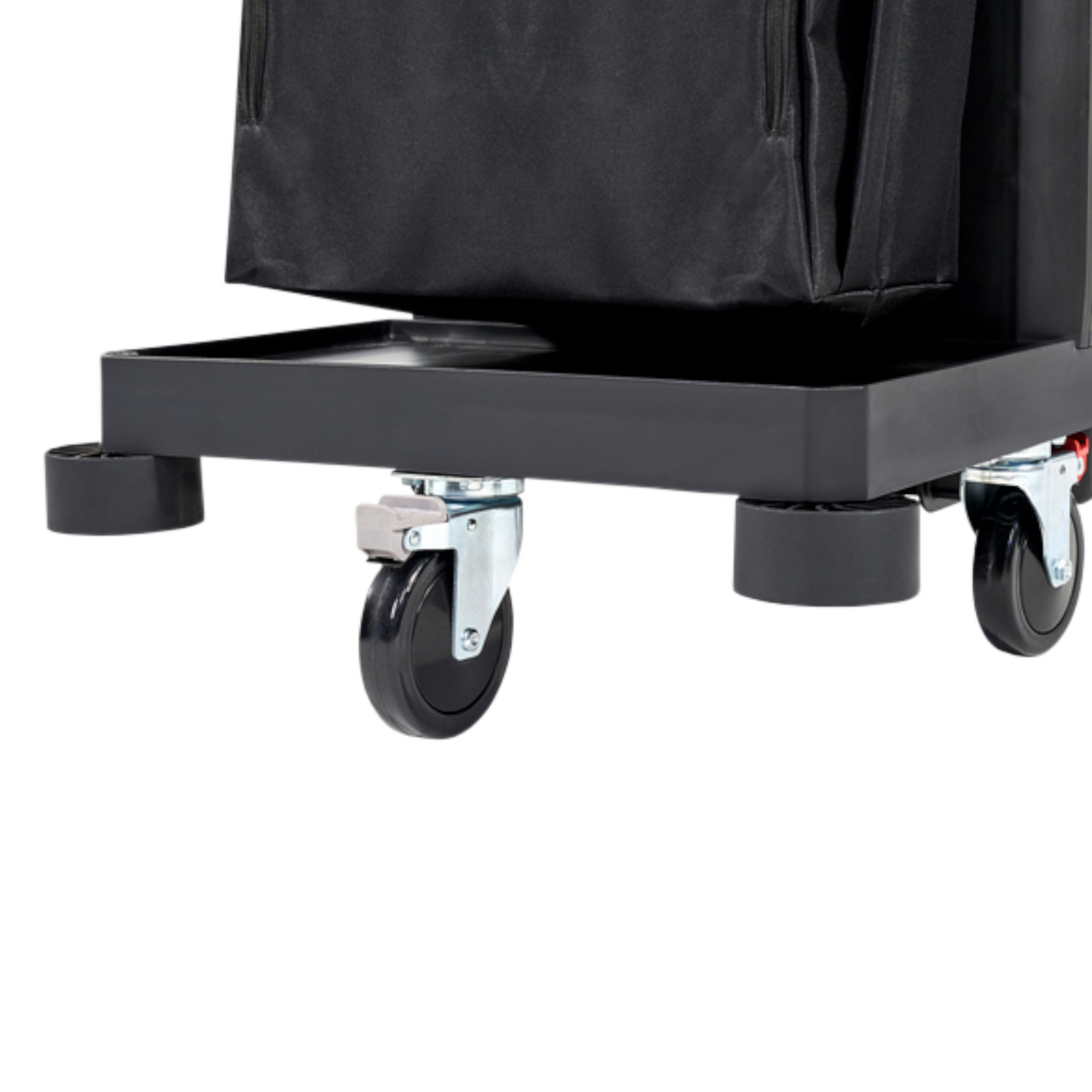 2202581 - Rubbermaid Full Size Housekeeping Cart - Swivel Castor
