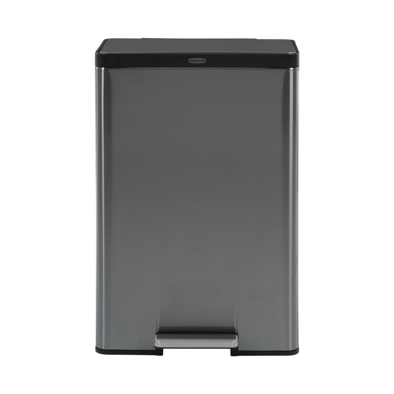 Rubbermaid 2112520 - Elite Pedal Bin - 45 Ltr - Stainless Steel - Facing Forwards Rubbermaid 2112520 - Elite Pedal Bin - 45 Ltr - Stainless Steel - Facing Forwards