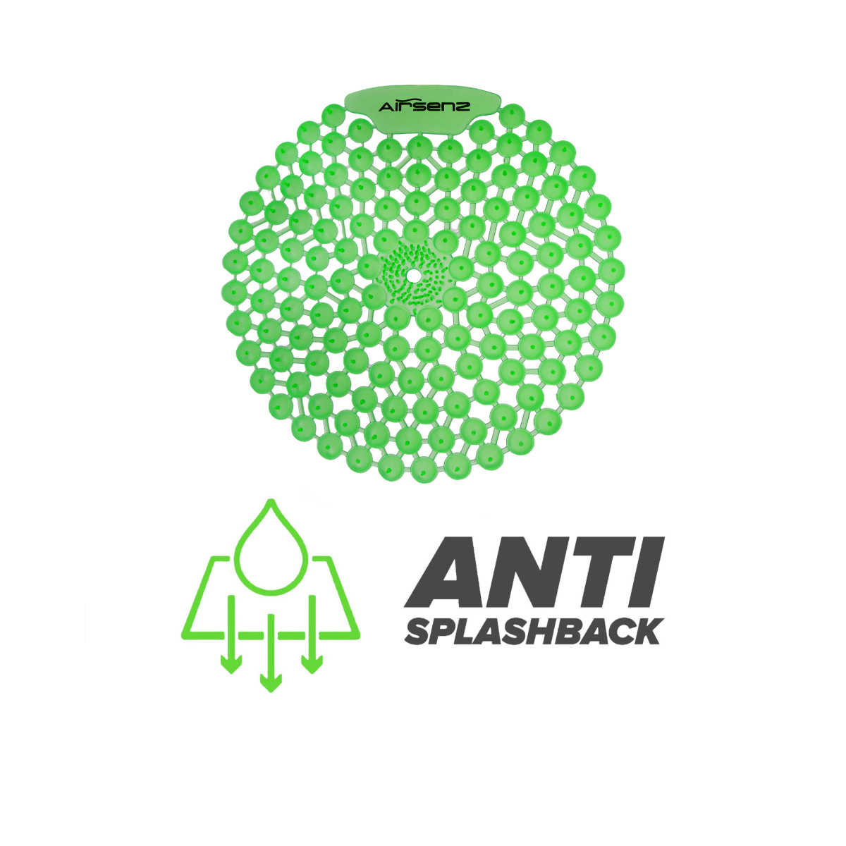 Pearl Urinal Screens by Airsenz are Anti-Splashback