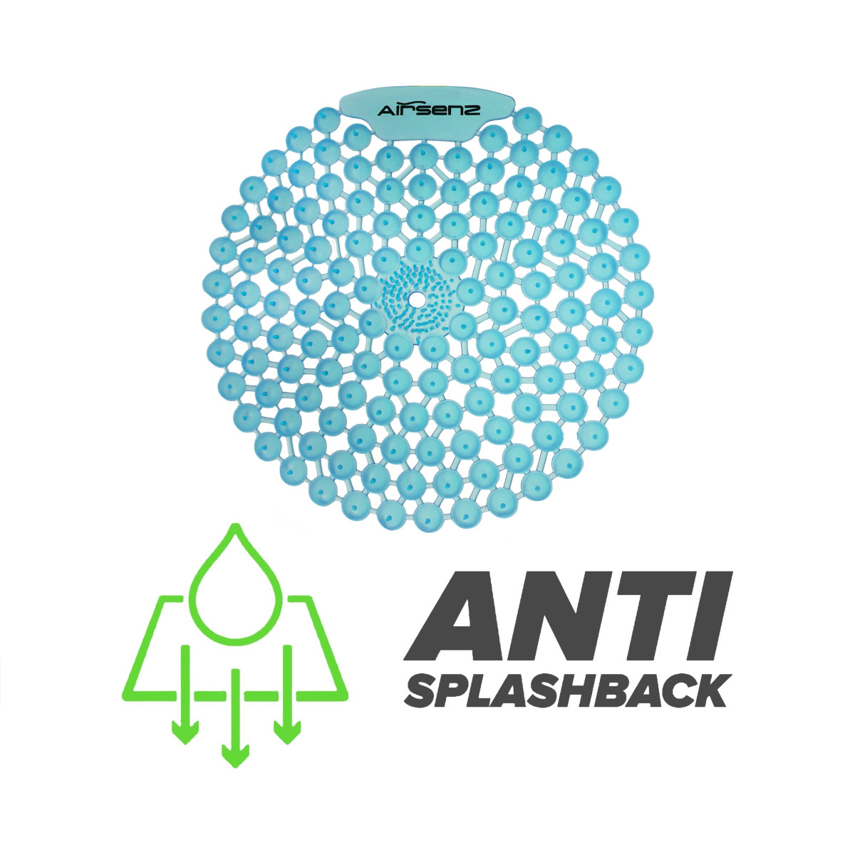 Pearl Urinal Screens by Airsenz are Anti-Splashback