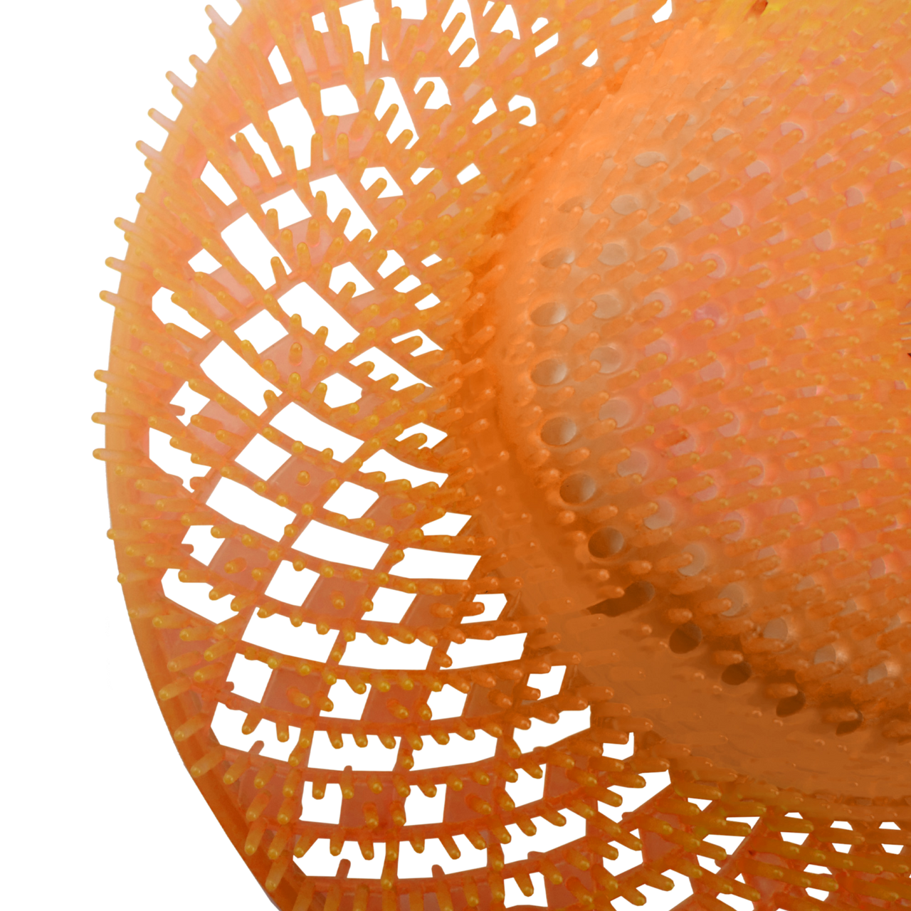 Close-up of Vertical Shafts that Prevent Splashback