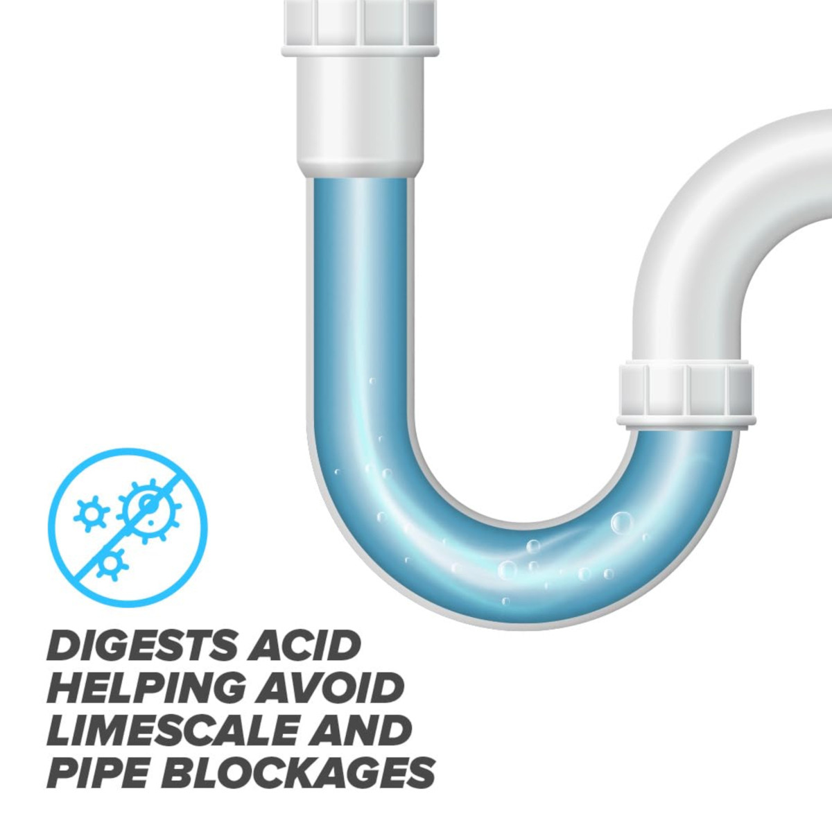 Swirl Bio-Enzymatic Urinal Screen Eliminates Acid While Helping Avoid Limescale & Pipe Blockages
