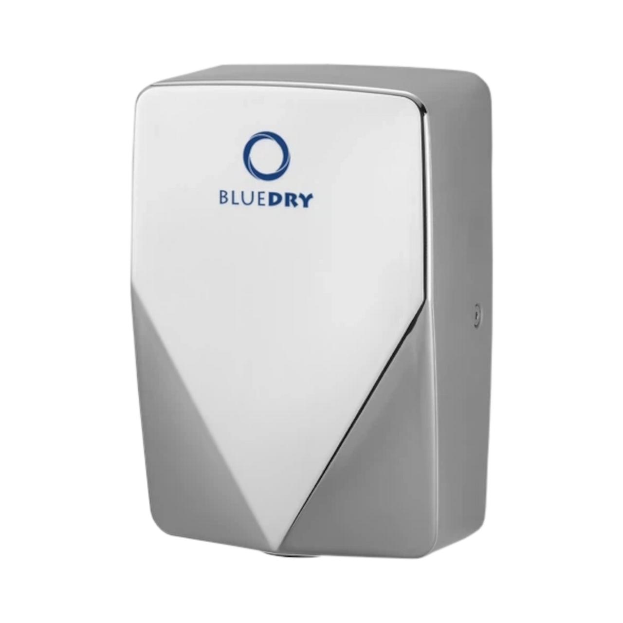 Bluedry V-Edge Slimline Compact Hand Dryer - 1kw - Polished Stainless Steel - HD-BD-VSLIM-PS