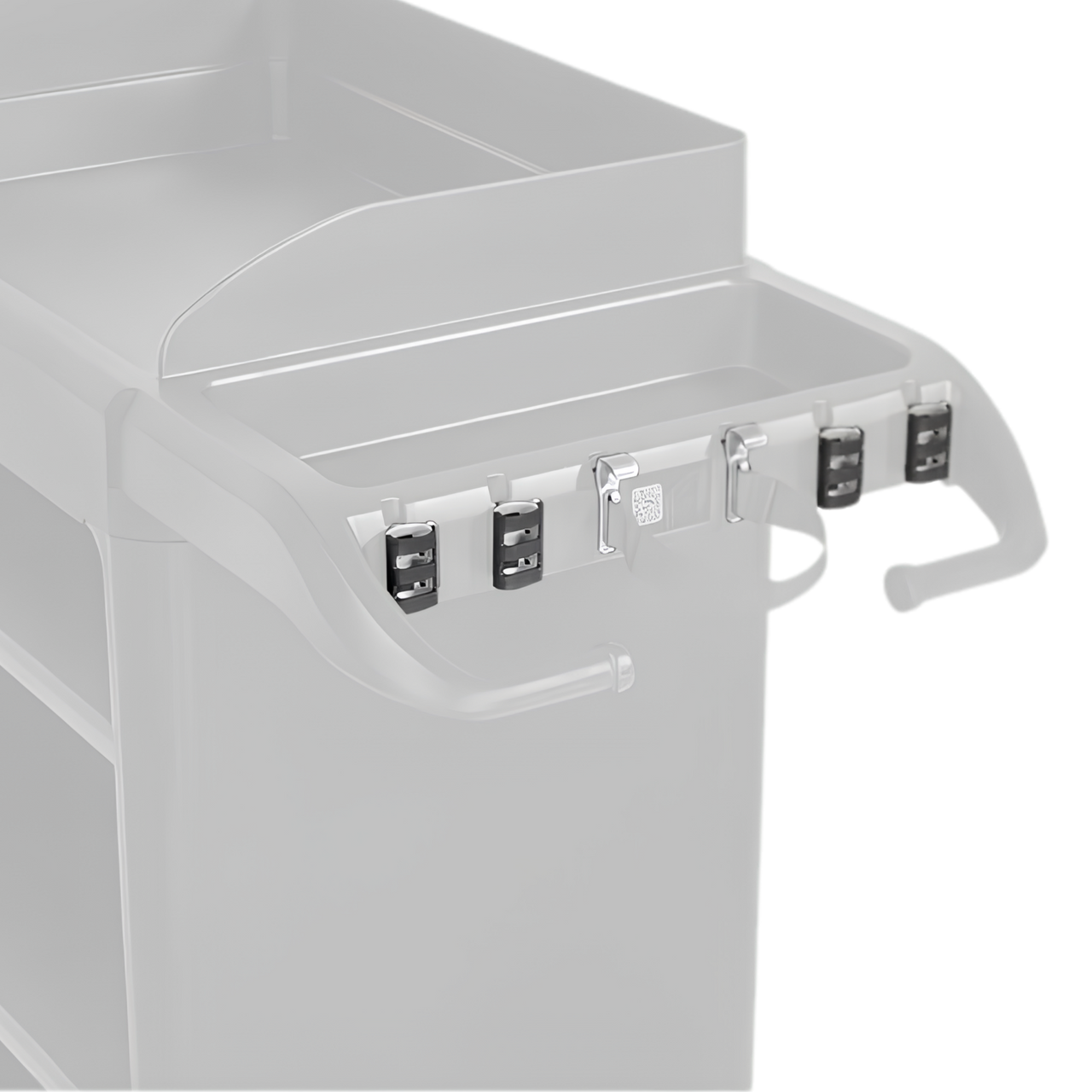 Rubbermaid 2202589 - Stick Tool Holder for Housekeeping Carts