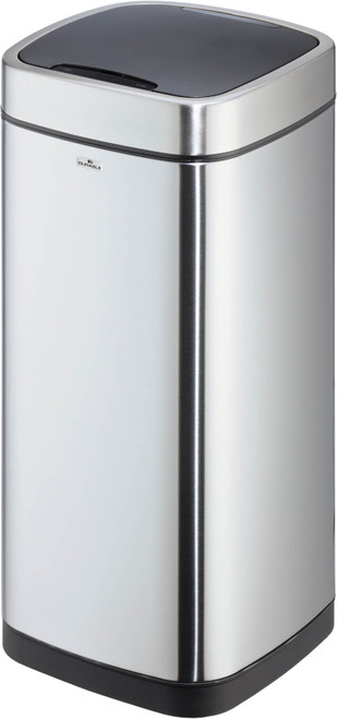 Durable No Touch Sensor Bin - 35 Ltr - Silver - 342323 Durable No Touch Sensor Bin - 35 Ltr - Silver - 342323