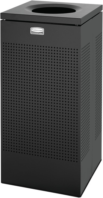 FGSC14EPLTBK - Rubbermaid Silhouettes Square Open Top Bin - 60 Ltr - Textured Black FGSC14EPLTBK - Rubbermaid Silhouettes Square Open Top Bin - 60 Ltr - Textured Black