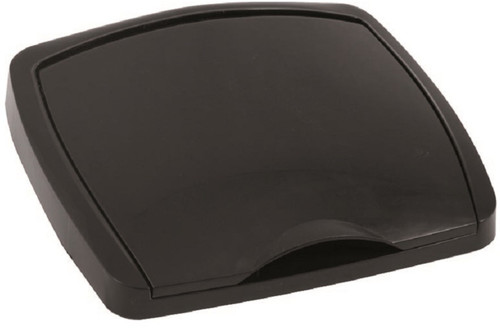 505617 - Addis Lift-Top Lid - 50 Ltr - Black - Keeps waste hidden and odours trapped