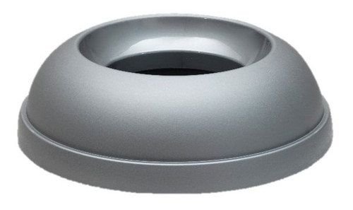 Addis Round Open Top Bin Lid - 50 Ltr - Metallic Grey - 512875 Addis Round Open Top Bin Lid - 50 Ltr - Metallic Grey - 512875