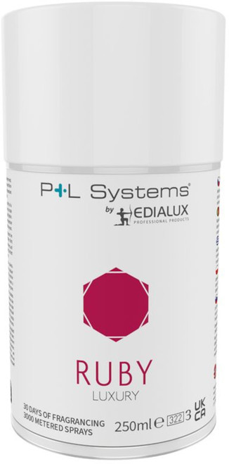 P+L Aerosol Refills - 250ml - Ruby - Case of 12 - W501 P+L Aerosol Refills - 250ml - Ruby - Case of 12 - W501