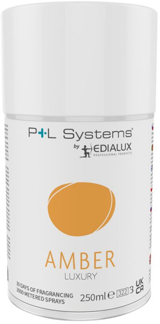 P+L Aerosol Refills - 250ml - Amber - Case of 12 - W504 P+L Aerosol Refills - 250ml - Amber - Case of 12 - W504