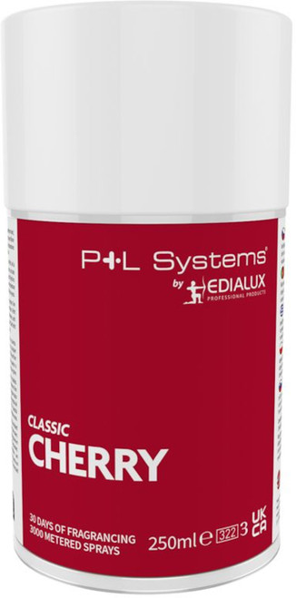 P+L Aerosol Refills - 250ml - Cherry - Case of 12 - W207 P+L Aerosol Refills - 250ml - Cherry - Case of 12 - W207