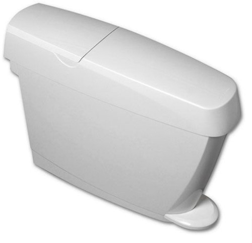 P+L Sanibin Feminine Hygiene Bin - 15 Ltr - White - FHB15W P+L Sanibin Feminine Hygiene Bin - 15 Ltr - White - FHB15W